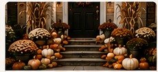 The Welcome fall porch collection